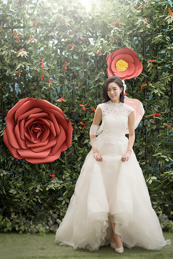 孟真魅力无限婚纱写真曝光(3)