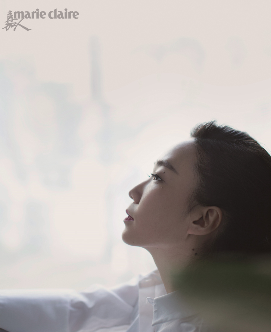 马薇薇尽显知性文雅时尚大片写真