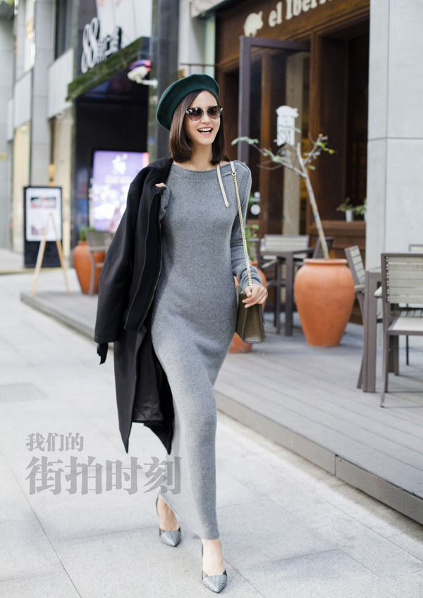 张歆艺御姐风尚性感霸气秀美腿(5)