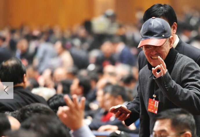 两会明星十大表情包，老牌明星萌萌哒！(10)
