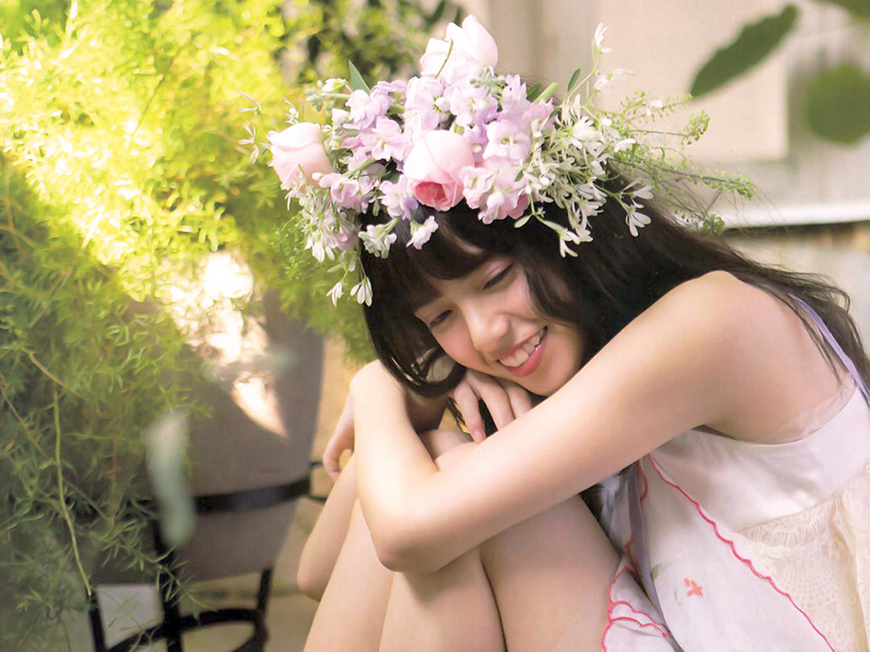 日系甜美女星斋藤飞鸟魅力动人写真(4)