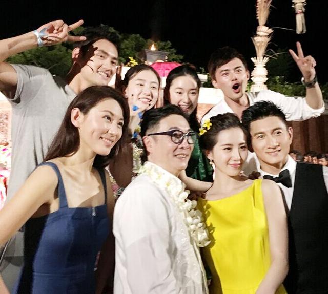 吴奇隆刘诗诗秒杀黄晓明豪华婚礼，也请了半个娱乐圈(5)