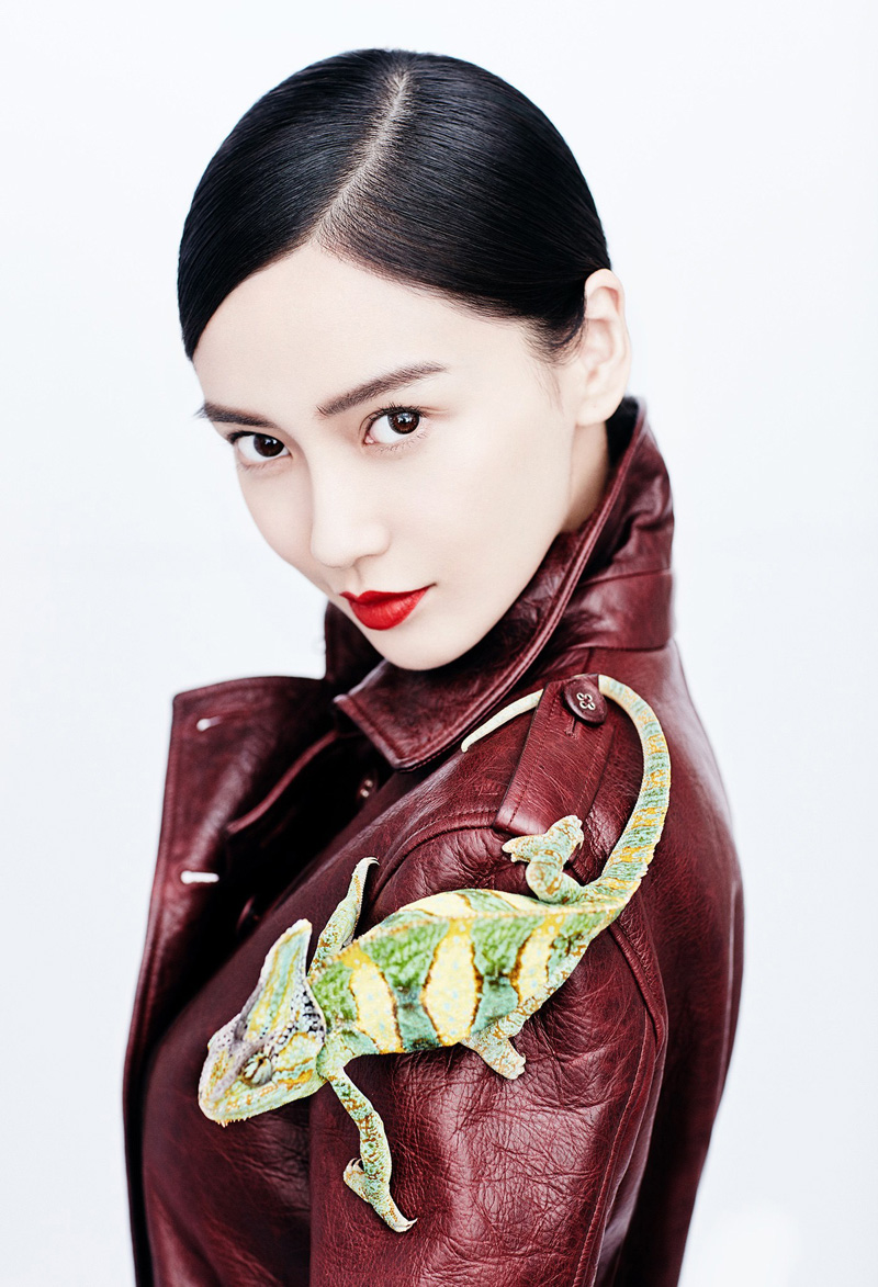 Angelababy时尚大片上演疯狂动物城(4)