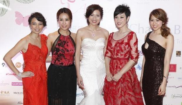 历届港姐聚会：朱玲玲赵雅芝完胜老中青三代美女(14)