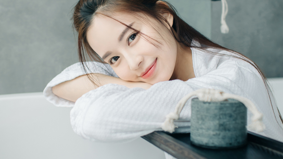 美女演员温心治愈系写真