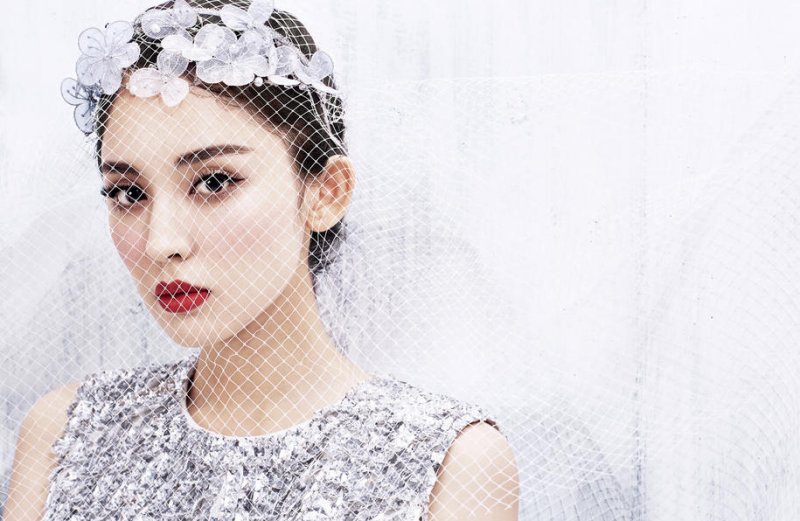 女神古力娜扎唯美婚纱写真(4)