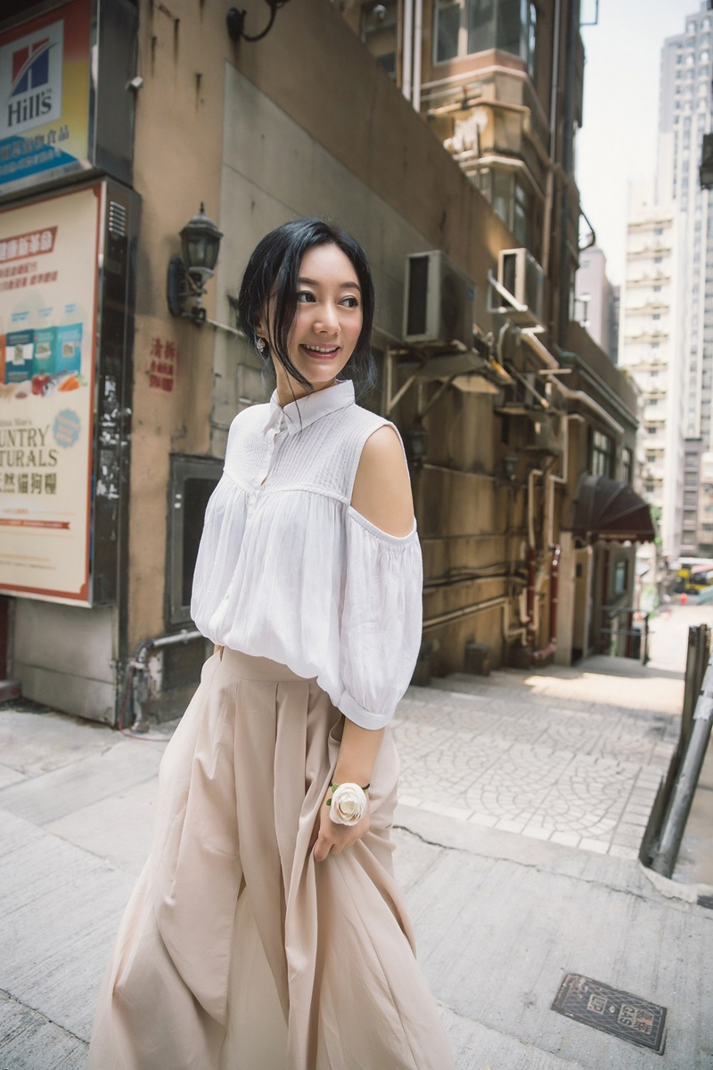 原子霏夏日清新最新街拍大片(5)