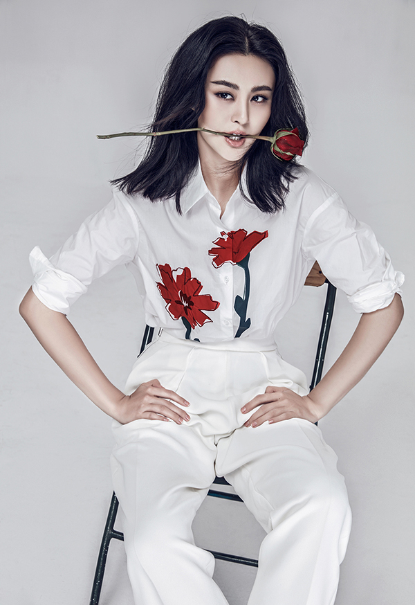 甘露动静皆冷艳性感时尚大片(5)