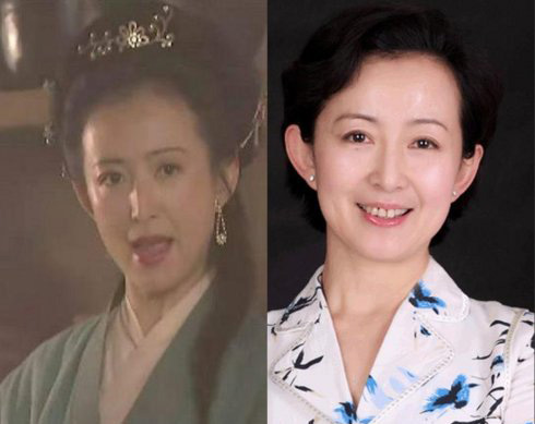 扒扒98经典版《水浒传》14大美女之今昔对比照(11)