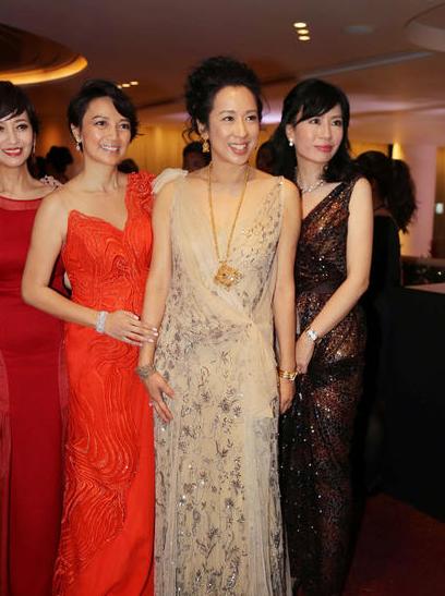 历届港姐聚会：朱玲玲赵雅芝完胜老中青三代美女(3)