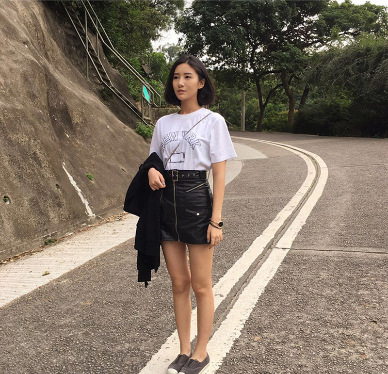 吴优户外美颜姿态动人心弦(2)