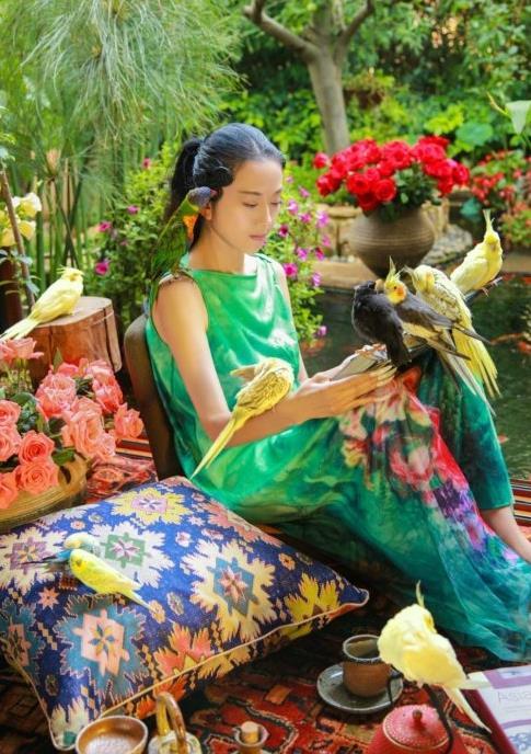 她身上被传仅6根肋骨，为舞蹈放弃生育，年近花甲活成了神仙姐姐(6)