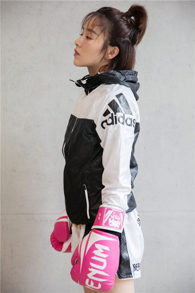 阚清子亲身助阵奥运变身怪力拳击少女(7)