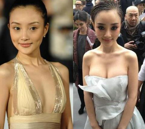 扒扒胸部忽大忽小疑似“假胸”的10大女星(7)