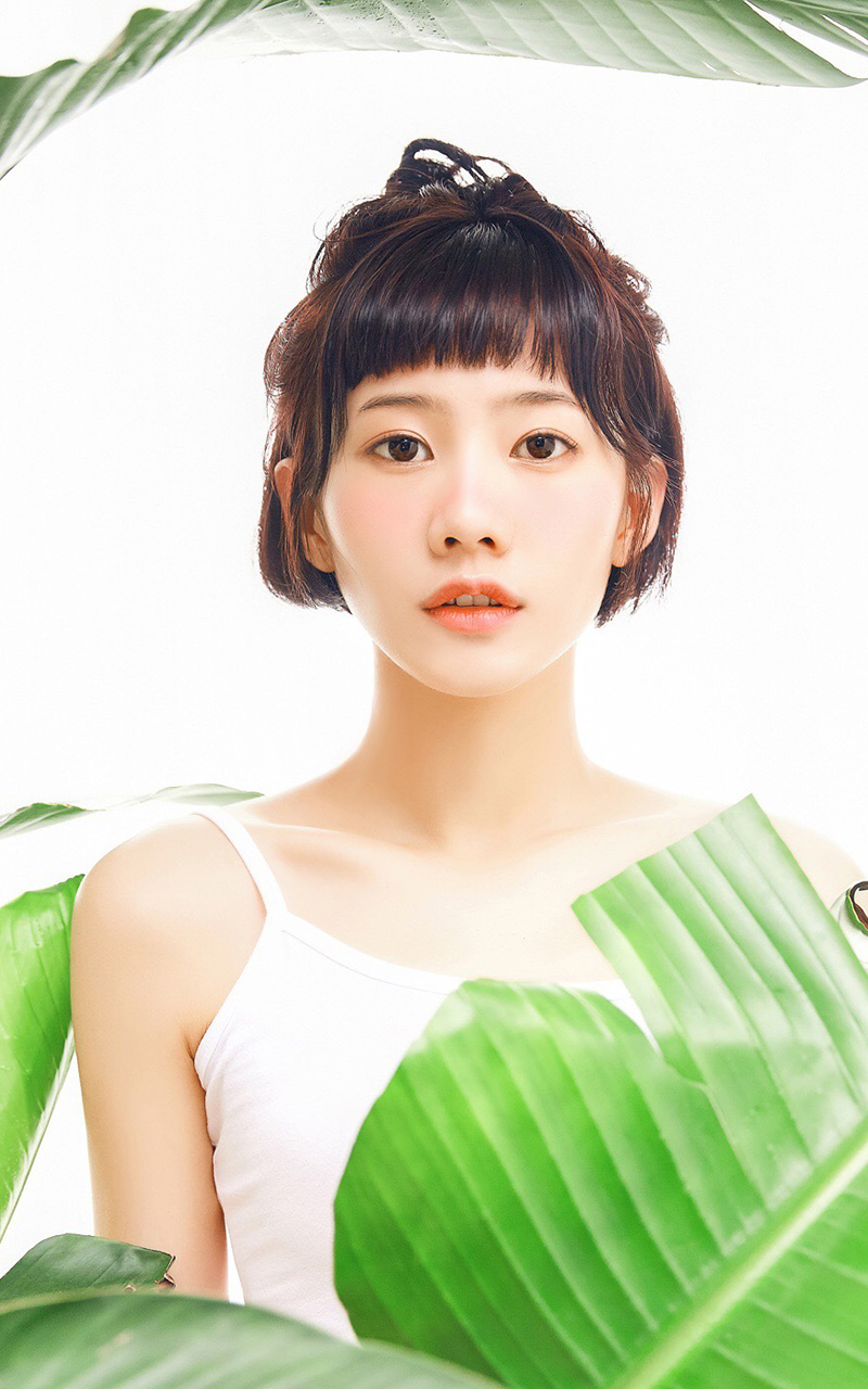 清纯女星俏丽郭姝彤甜美写真(2)