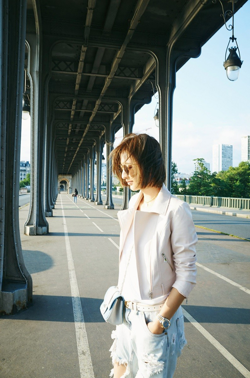气质活力女星张俪优雅时尚最新写真(6)