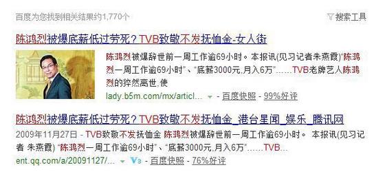 1天死5次,片场猝死,无钱葬母,扒扒香港TVB10大配角之悲惨遭遇(5)