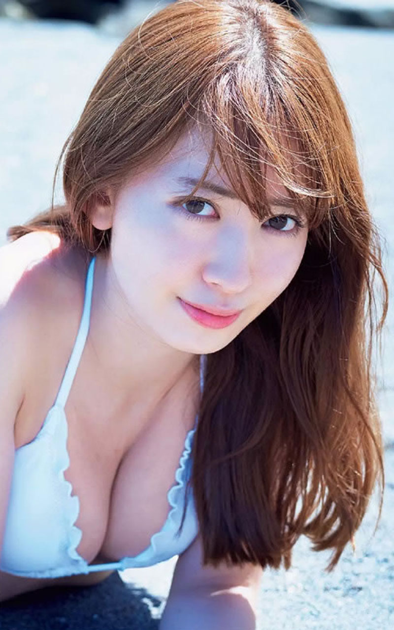 小嶋阳菜夏日性感比基尼写真(7)