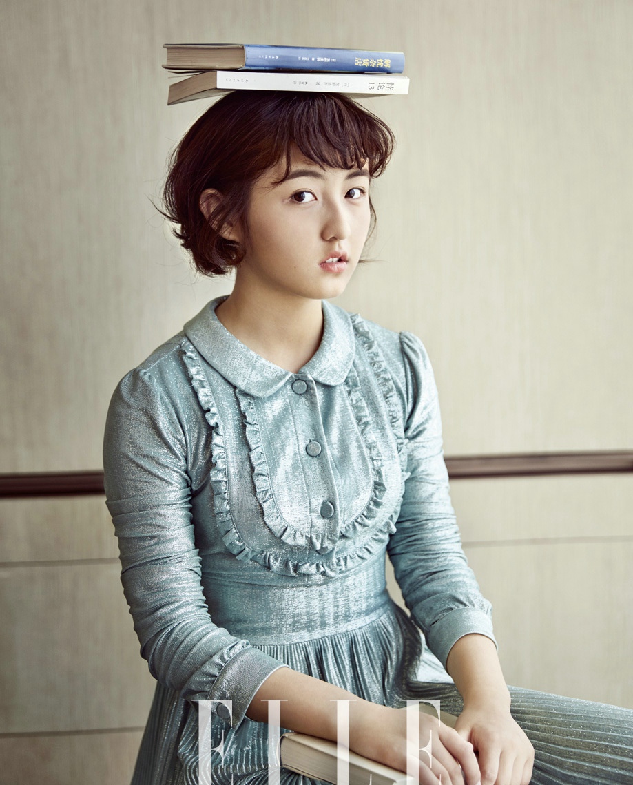 张子枫甜美写真活力清新(2)