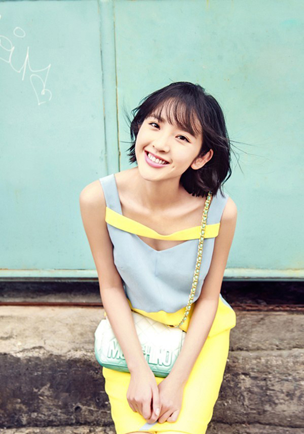 唐艺昕鬼马写真惹人爱甜美可爱(5)