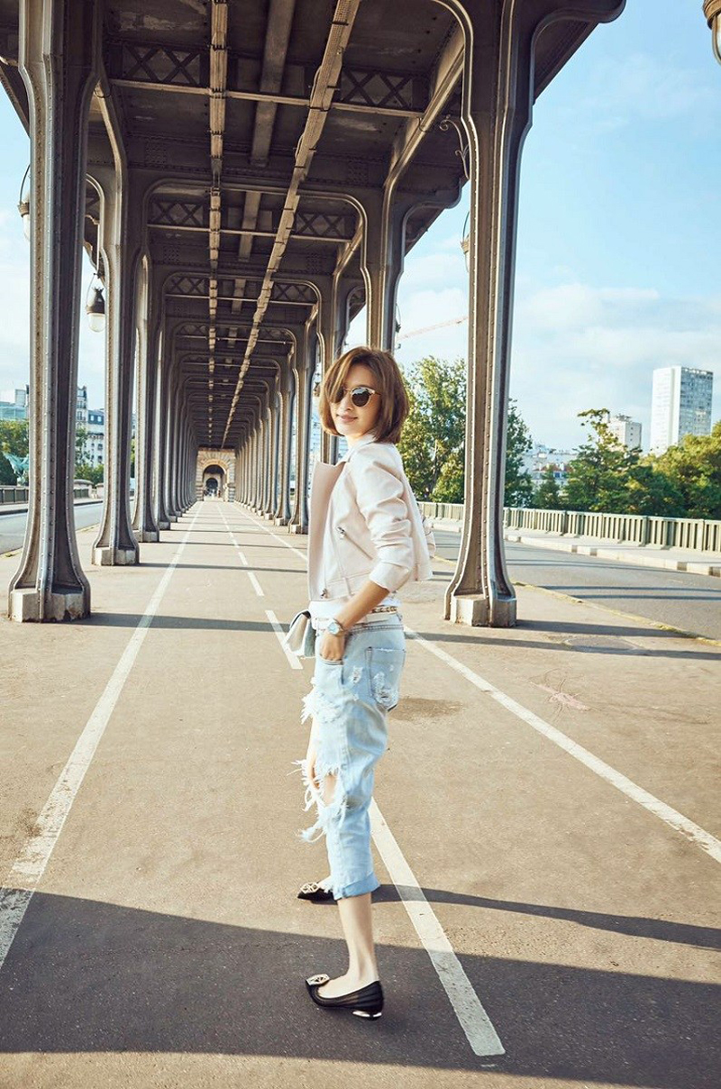气质活力女星张俪优雅时尚最新写真(3)