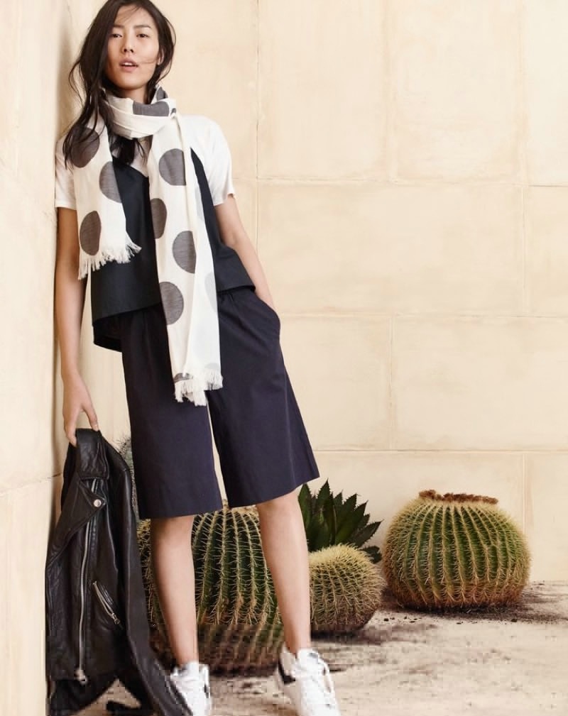 刘雯演绎Madewell2016春季潮流(2)