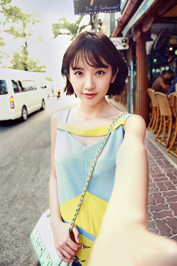 唐艺昕鬼马写真惹人爱甜美可爱(10)