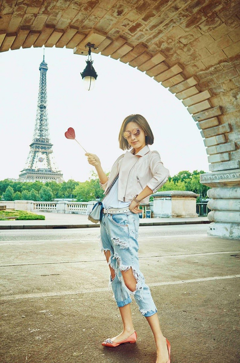 气质活力女星张俪优雅时尚最新写真(2)