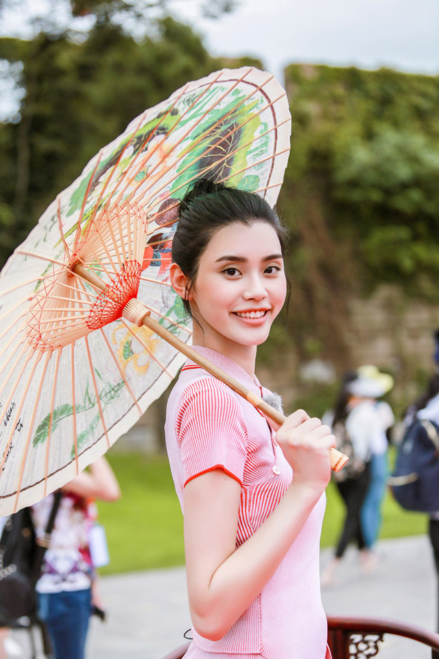 中国超模奚梦瑶清新美图(2)