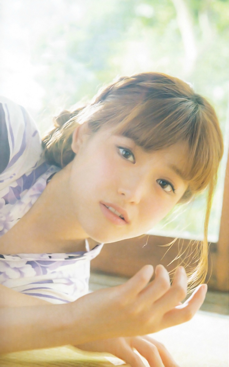 甜美可爱小苹果松村沙友理和服写真(2)