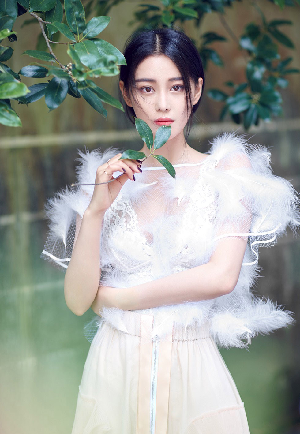 张馨予写真薄纱仙气夏日魅力美照(2)