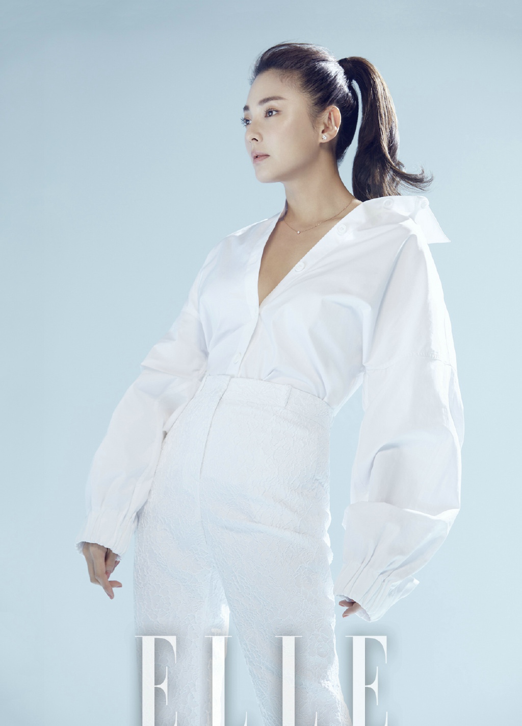 星女郎张雨绮、林允演绎ELLE 2月上封面大片(4)