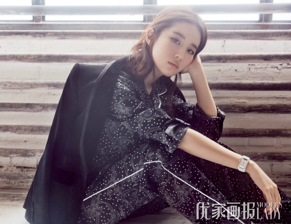 刘亦菲帅气Cool Lady和柔美仙女风格主题大片(7)