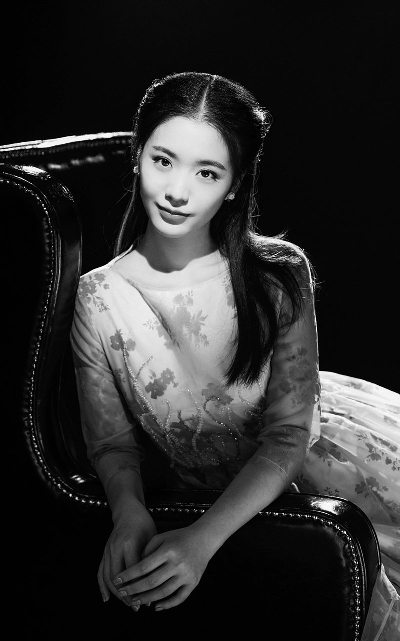 清纯女星彭豆豆黑白文艺大片(2)