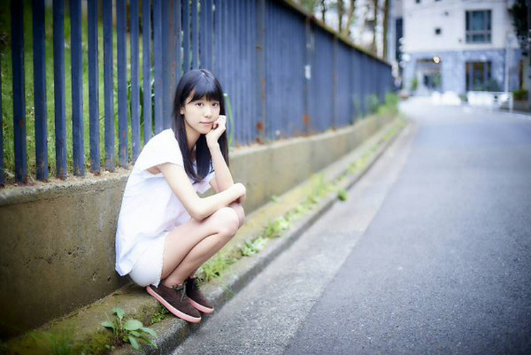 沟口惠轻音单色调清纯少女(4)