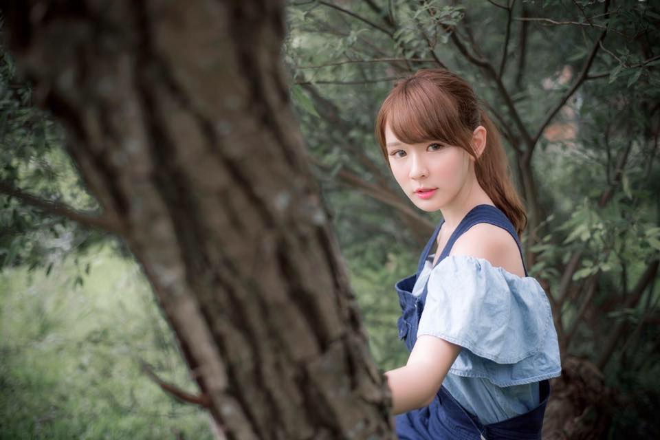 林莎户外小清新迷人性感撩拨动心(4)