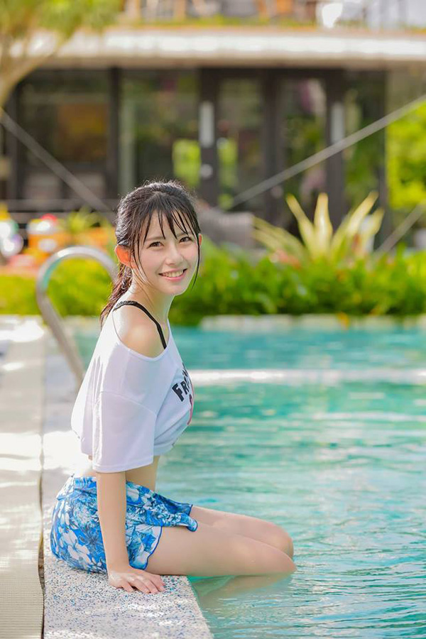 林妤臻淡江大学第一美女私房美图(3)