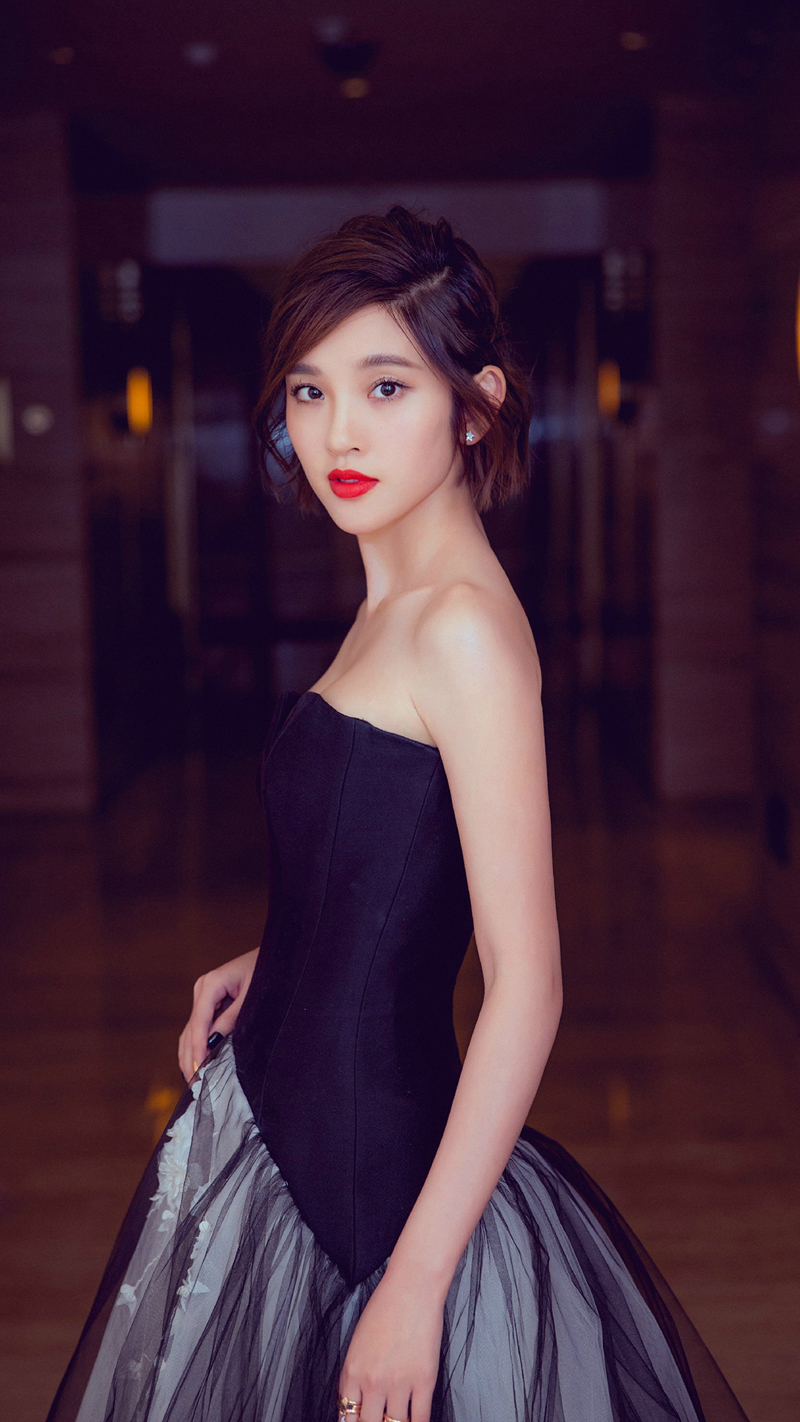 唐艺昕治愈系笑颜气质晚礼服绝美倾城(3)