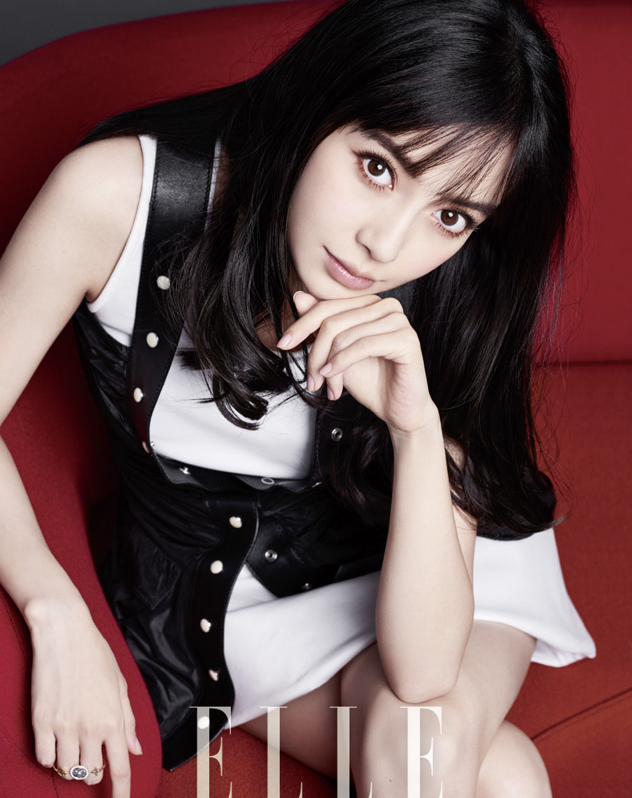 Angelababy甜美风格清雅时尚迷人(4)