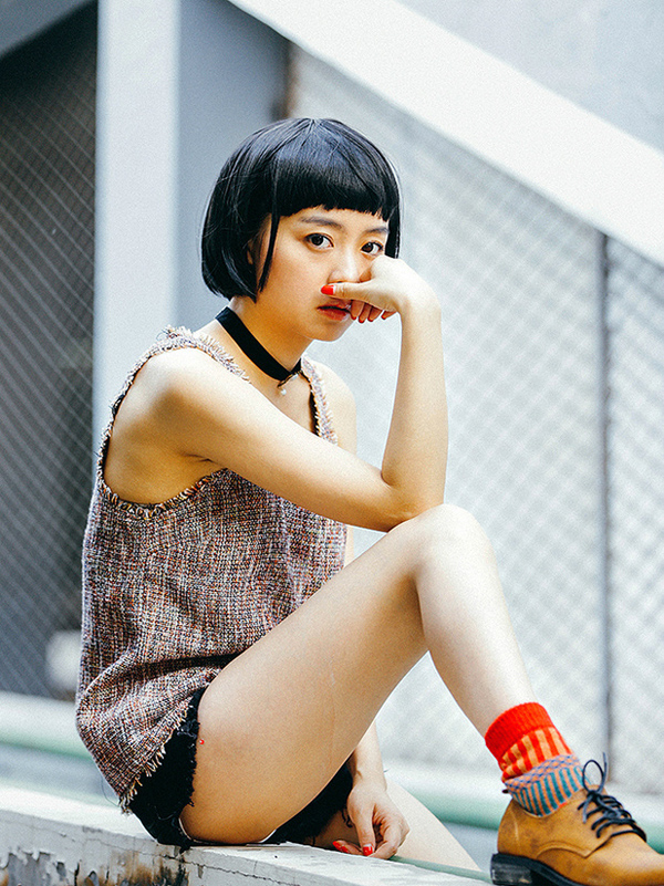 余心恬眼睛“会说话”标致妹子汉子心(5)